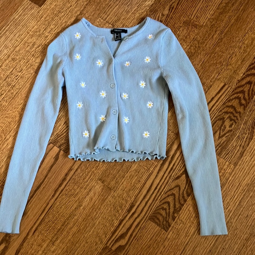 Forever 21 cropped sweater